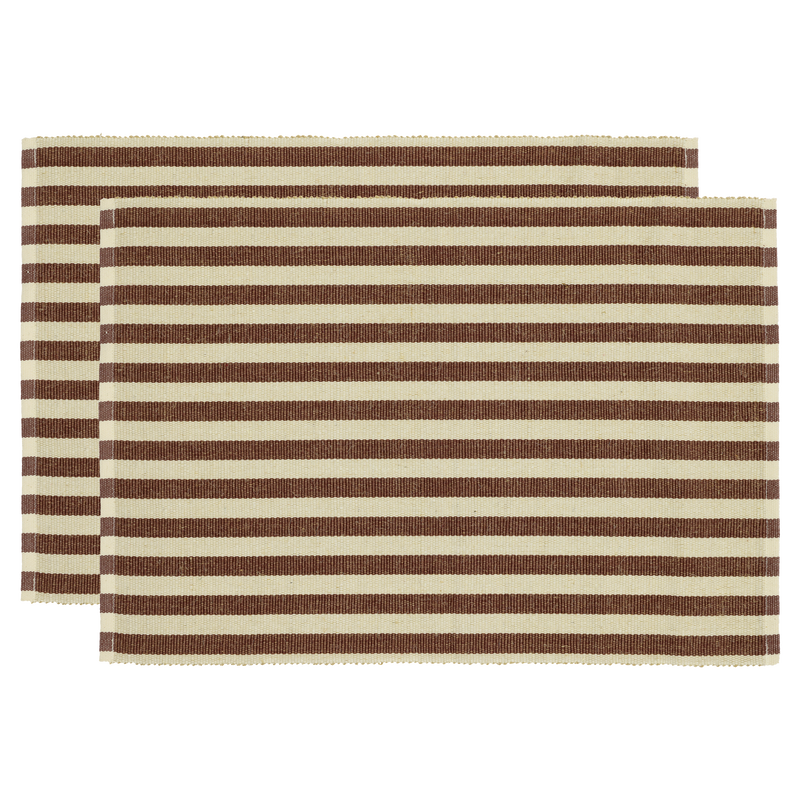 Statement Stripe Dækkeserviet 2 stk.