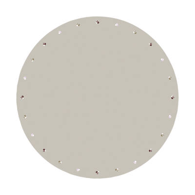 Christmas Hearts Embroidery Juletr&aelig;st&aelig;ppe