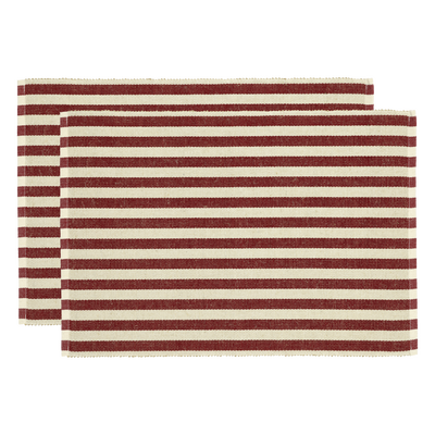 Statement Stripe D&aelig;kkeserviet 2 stk.