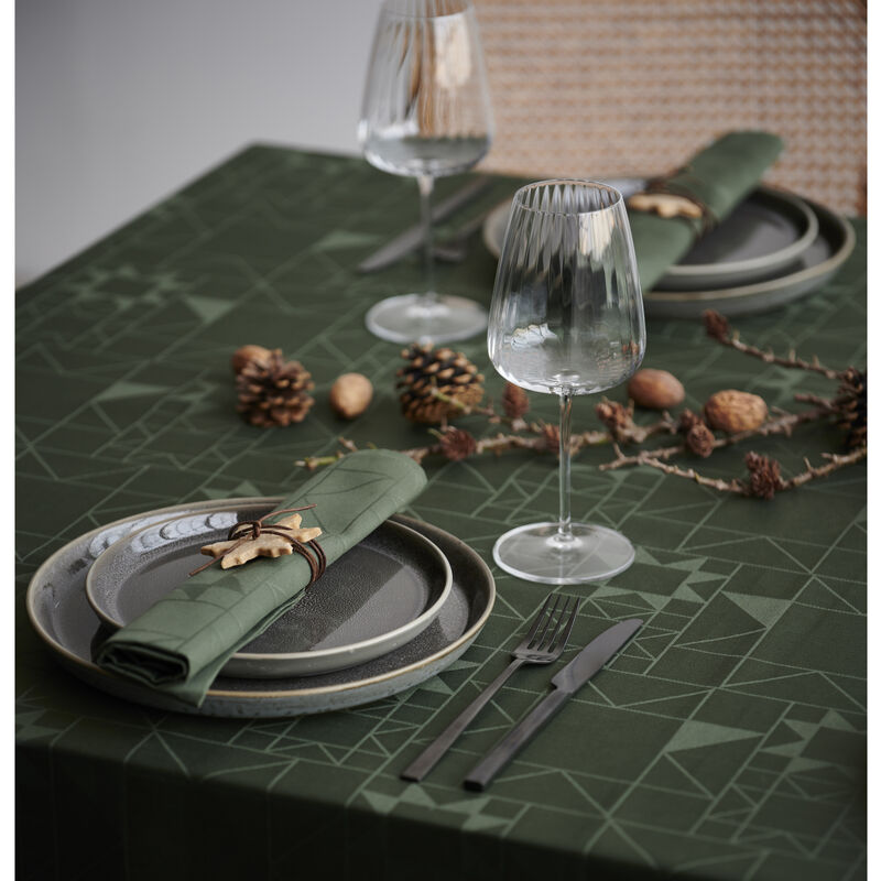 Star Damask Juledug