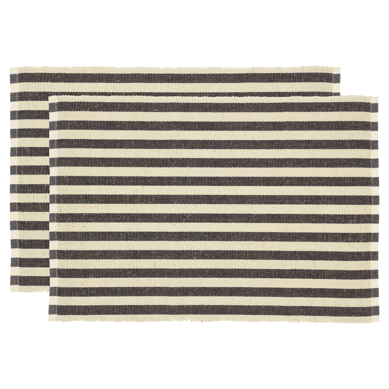 Statement Stripe Dækkeserviet 2 stk.