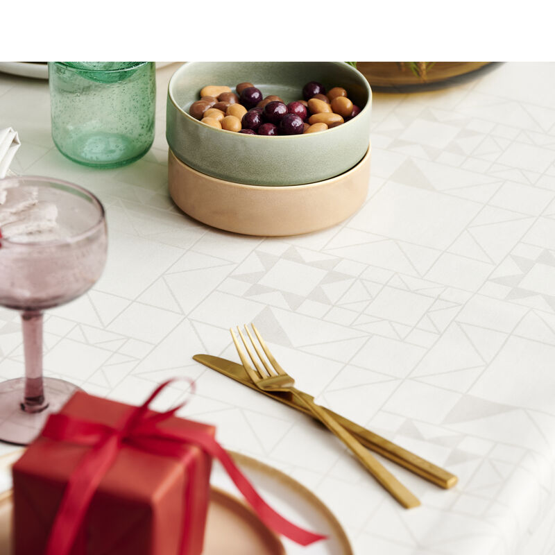 Star Damask Juledug