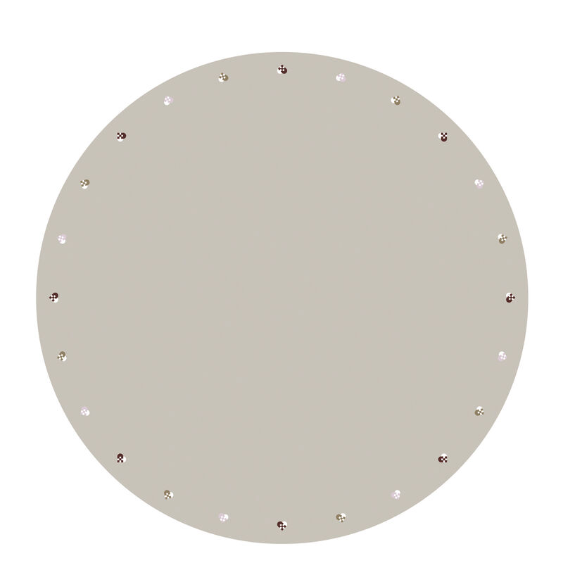 Christmas Hearts Embroidery Juletræstæppe