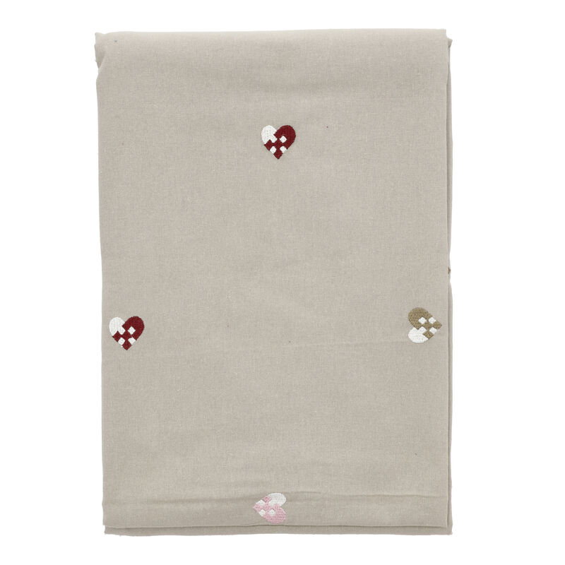 Christmas Hearts Embroidery Juledug