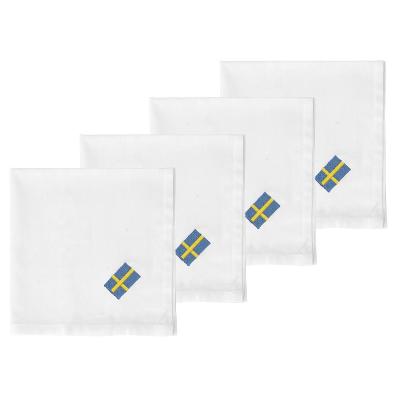 Festlig Stofservietter 4 stk.