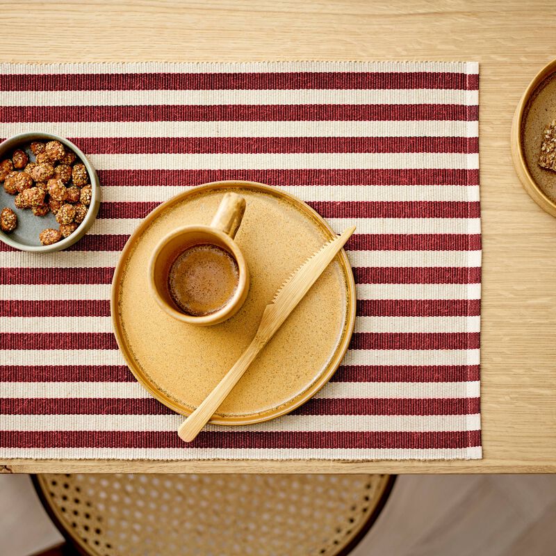 Statement Stripe Dækkeserviet 2 stk.