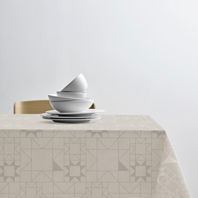 Star Damask Juledug