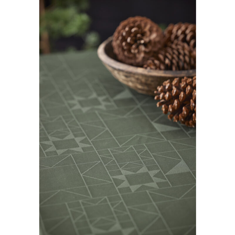 Star Damask Juledug