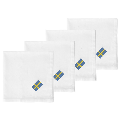 Festlig Stofservietter 4 stk.