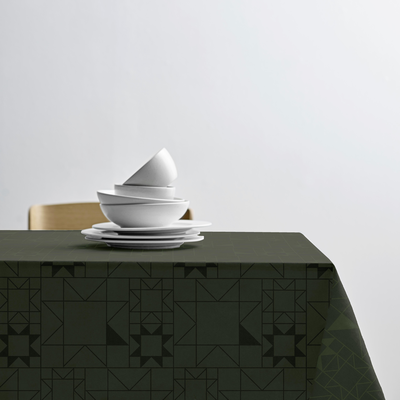 Star Damask Juledug