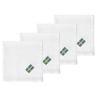 Festlig Stofservietter 4 stk.