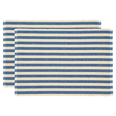 Statement Stripe Dækkeserviet 2 stk.