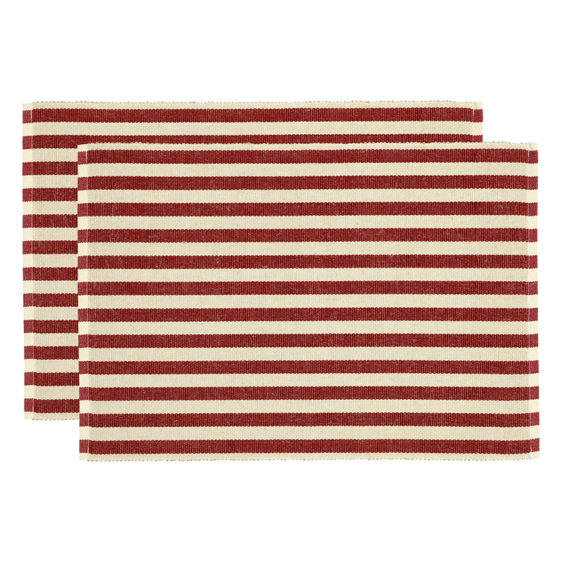 Statement Stripe Dækkeserviet 2 stk.