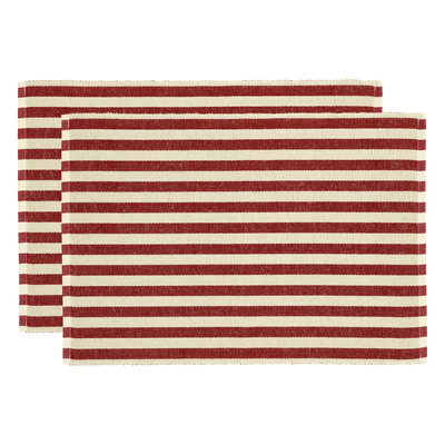 Statement Stripe Dækkeserviet 2 stk.