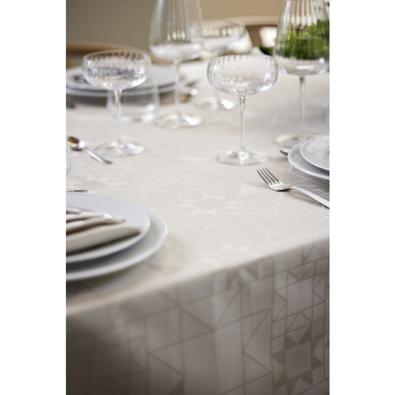 Star Damask Juledug