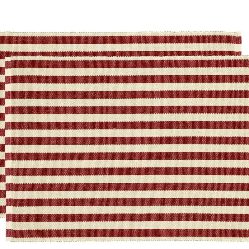 Statement Stripe Dækkeserviet 2 stk.