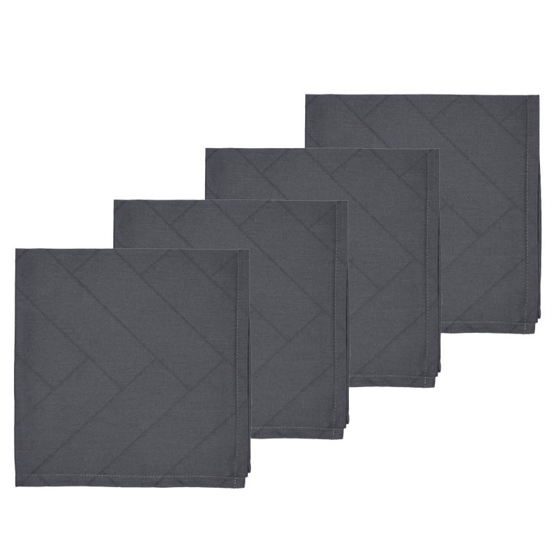 Tiles Damask Stofservietter 4 stk.