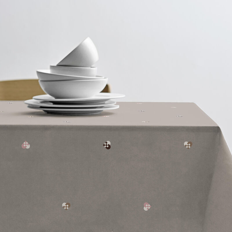 Christmas Hearts Embroidery Juledug Christmas Hearts Embroidery Juledug