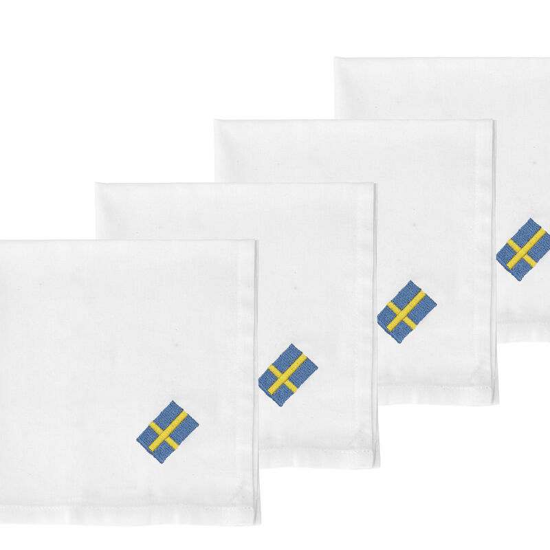 Festlig Stofservietter 4 stk.